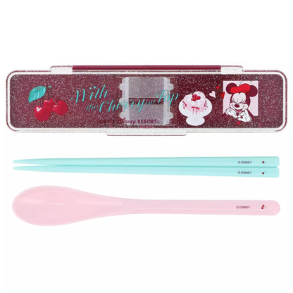 "Pre-Order" TDR - Minnie Lunch Cutlery, WITH THE CHERRY ON TOP 2026