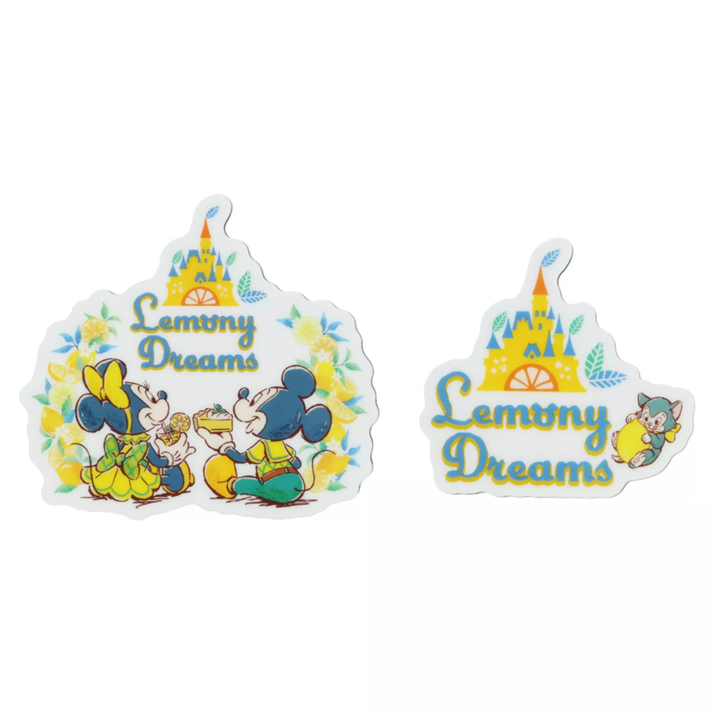 "Pre-Order" TDR - Mickey and Minnie Decoration Magnet set, Lemony Dreams 2025