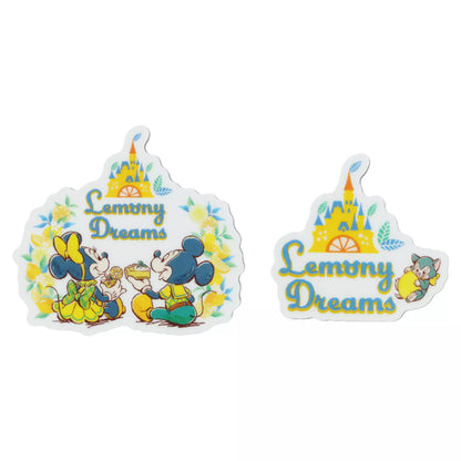 "Pre-Order" TDR - Mickey and Minnie Decoration Magnet set, Lemony Dreams 2025