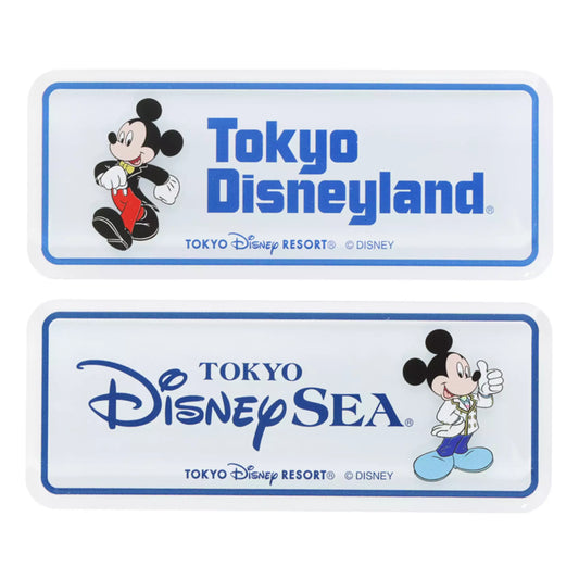 "Pre-Order" TDR - Tokyo Disney Resort Decoration Magnet set, Official Logos 2024