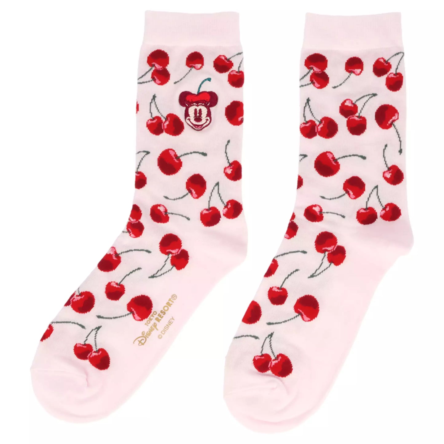 "Pre-Order" TDR - Minnie socks 22-25cm, WITH THE CHERRY ON TOP 2026