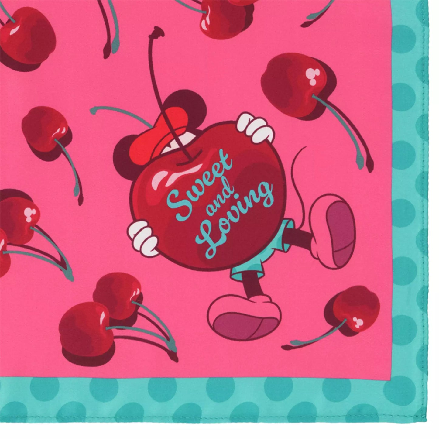 "Pre-Order" TDR - Mickey & Minnie Scarf, WITH THE CHERRY ON TOP 2026