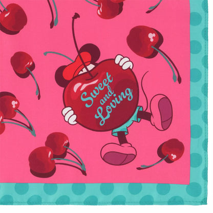 "Pre-Order" TDR - Mickey & Minnie Scarf, WITH THE CHERRY ON TOP 2026