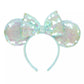 "Pre-Order" TDR - Minnie Ears Headband - Mint Sequin