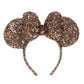 "Pre-Order" TDR - Minnie Ears Headband - Sparking Brown Sequin