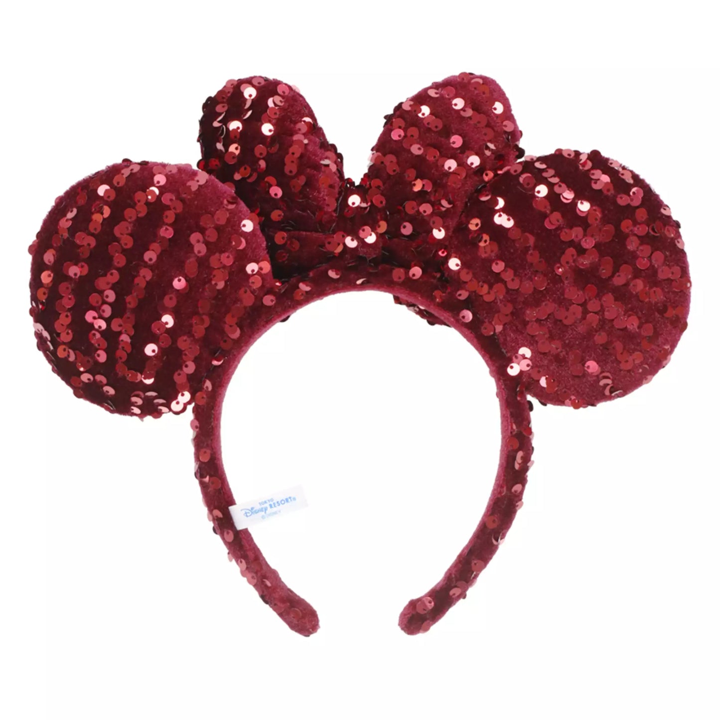 "Pre-Order" TDR - Minnie Ears Headband - Red Sequin Shine