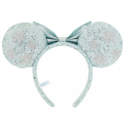 "Pre-Order" TDR -  Fantasy Springs Anna and Elsa's Frozen Journey Collection Sequin Ears Headband
