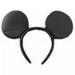 "Pre-Order" TDR - Mickey Mouse Ears Headband - Black Studs Leather