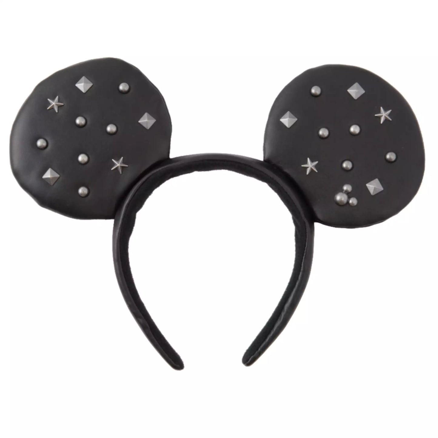 "Pre-Order" TDR - Mickey Mouse Ears Headband - Black Studs Leather