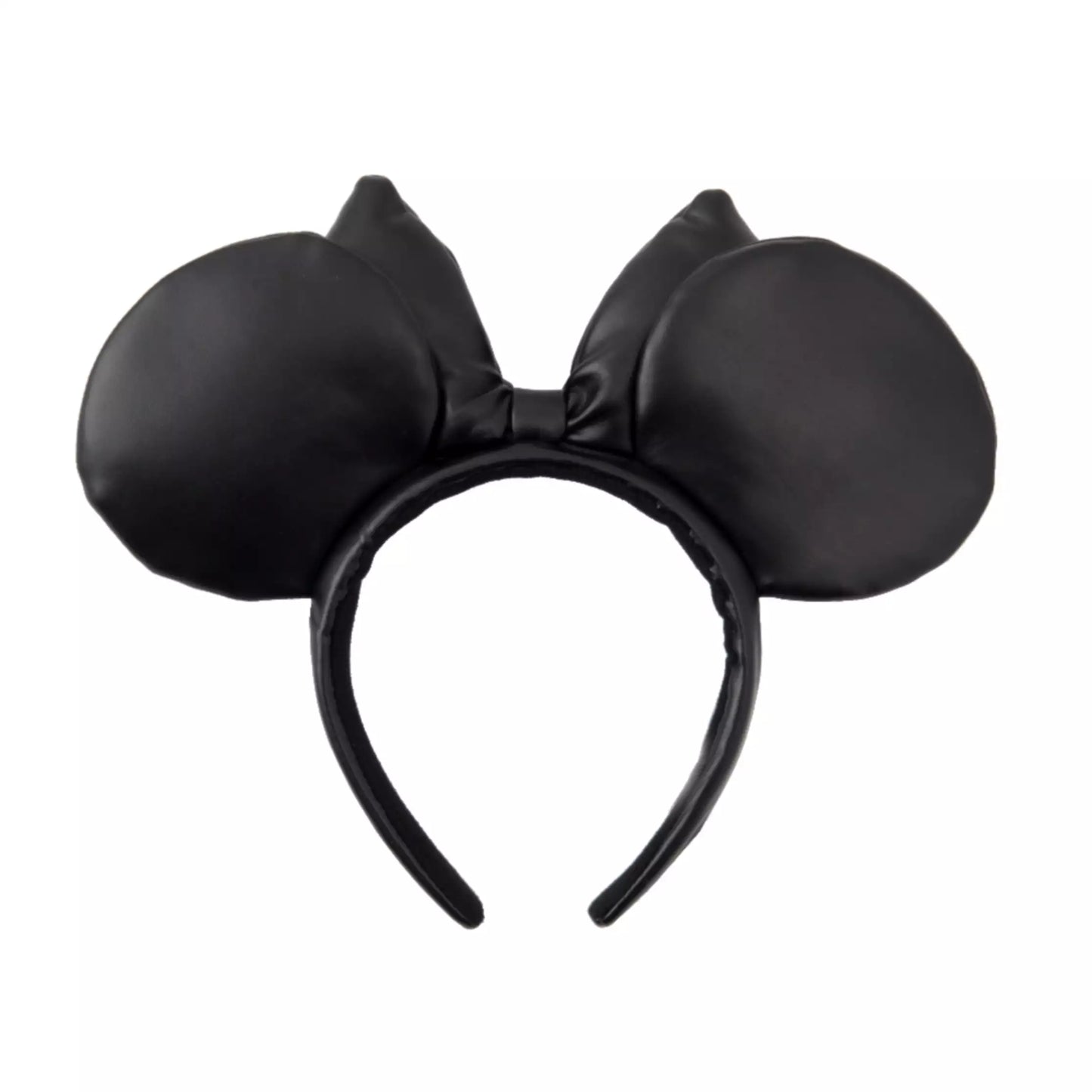 "Pre-Order" TDR - Minnie Ears Headband - Black Studs Leather