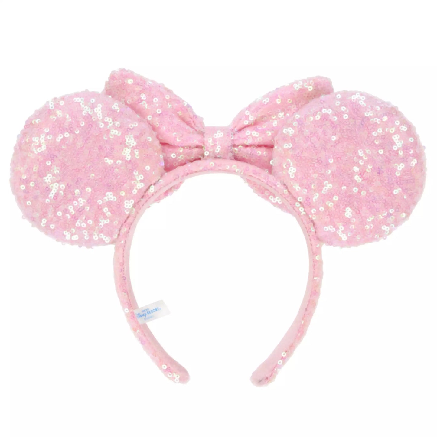 "Pre-Order" TDR - Minnie Ears Headband - Light Pink Sequin