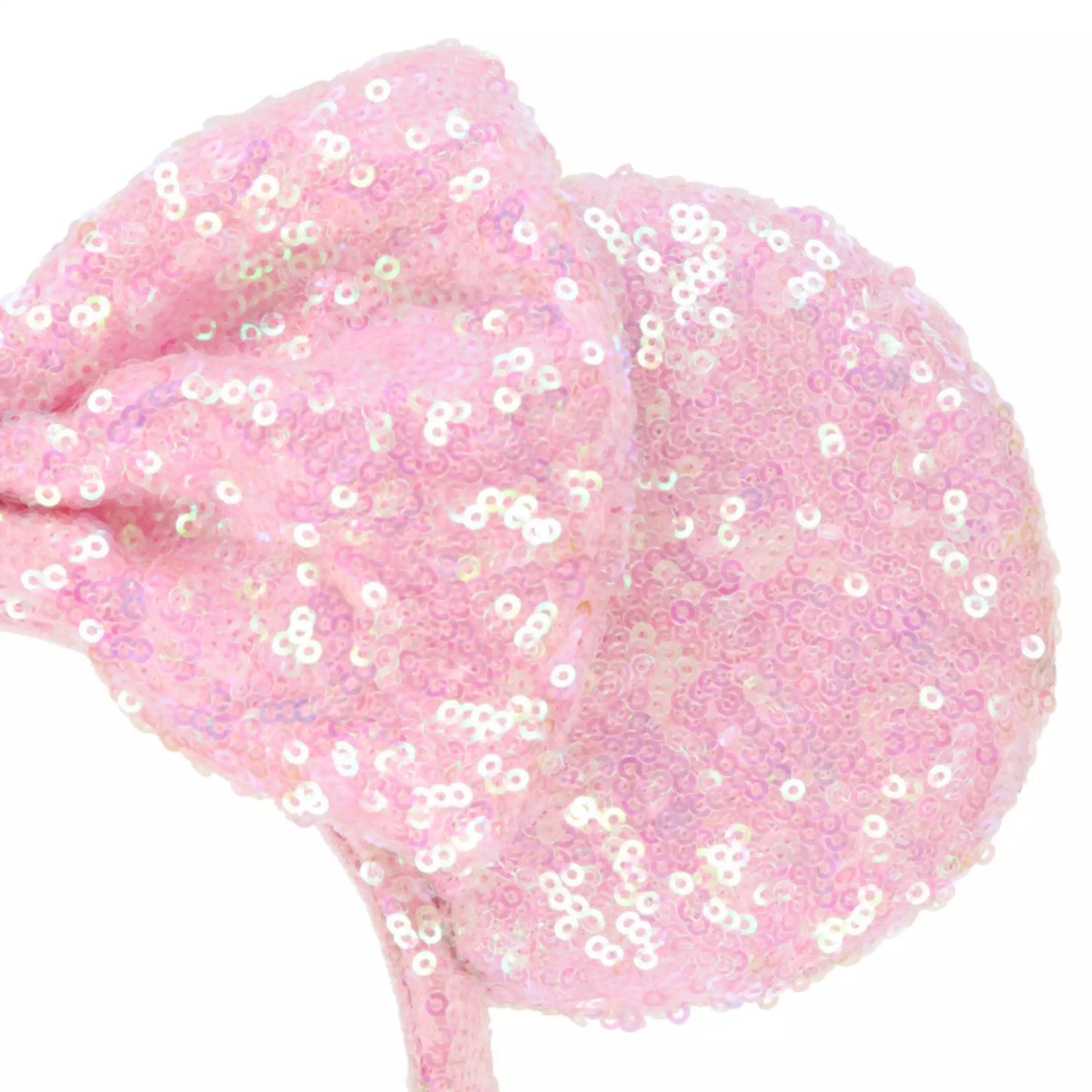 "Pre-Order" TDR - Minnie Ears Headband - Light Pink Sequin