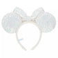 "Pre-Order" TDR - Minnie Ears Headband - Sparking White Sequin