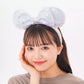 "Pre-Order" TDR - Minnie Ears Headband - Sparking White Sequin