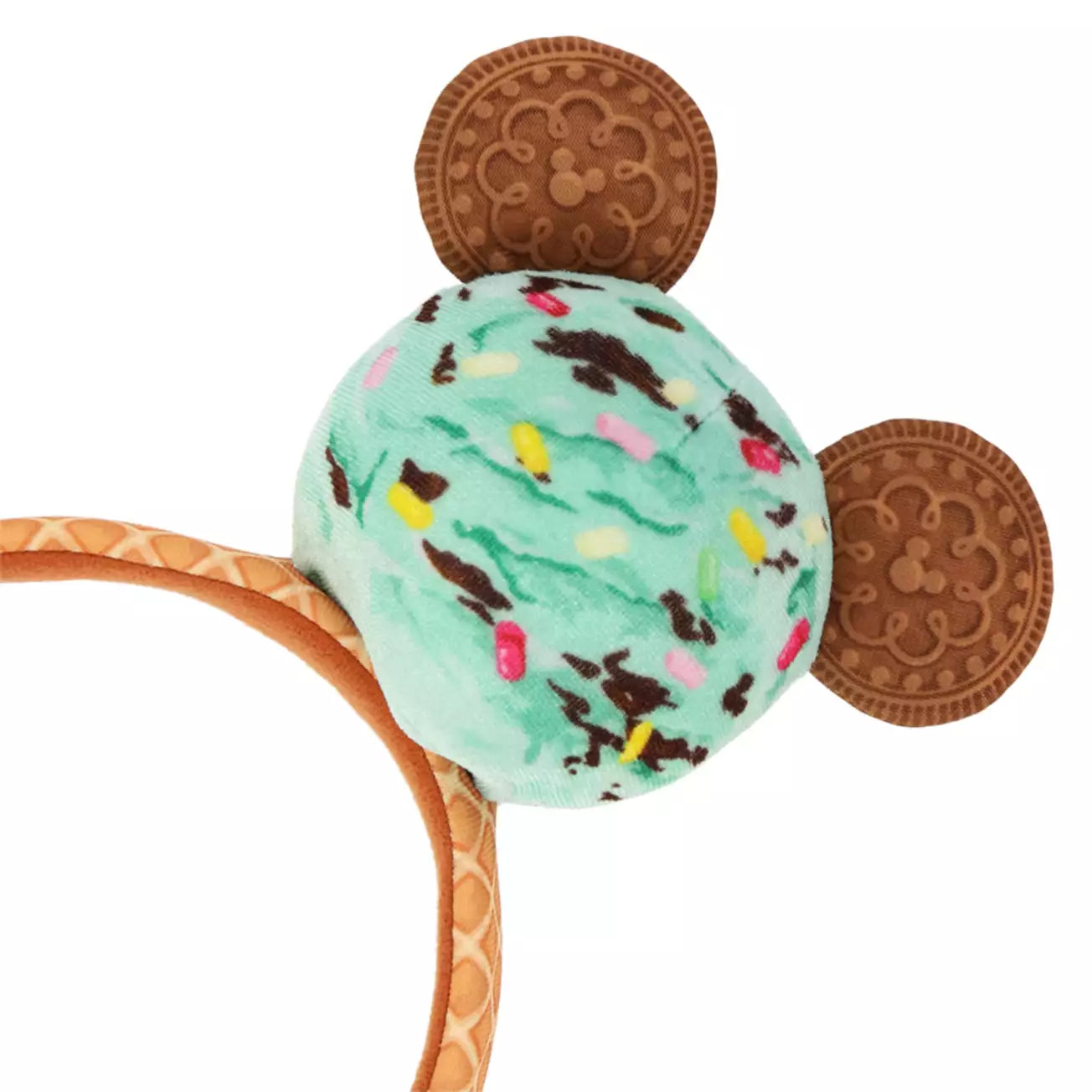 “Pre-order” TDR -  Mickey Chocolate Mint Ice Cream Ears Headband