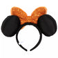 "Pre-Order"  TDR -  Minnie Mouse Ears Headband - 2024 Sequins Orange Halloween