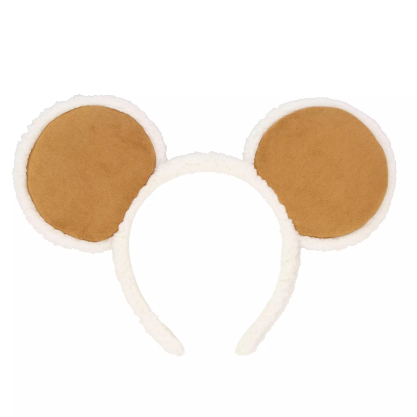 "Pre-Order" TDR - Brown ears Bordered in White Mickey Ears Headband