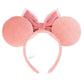 "Pre-Order" TDR - Minnie Ears Headband - Pink Ribbon 2025