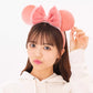 "Pre-Order" TDR - Minnie Ears Headband - Pink Ribbon 2025