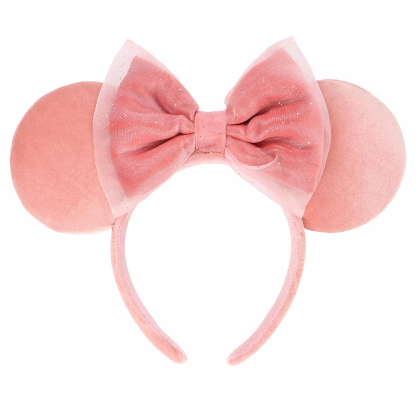 "Pre-Order" TDR - Minnie Ears Headband - Pink Ribbon 2025