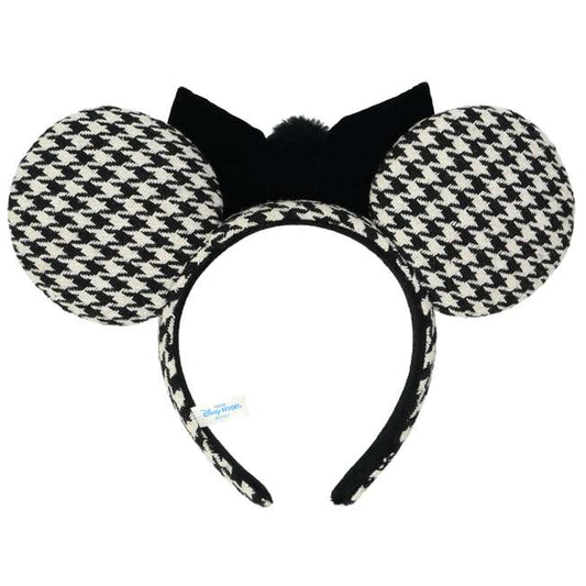 "Pre-Order" TDR - Minnie Mouse Houndstooth ears Headband
