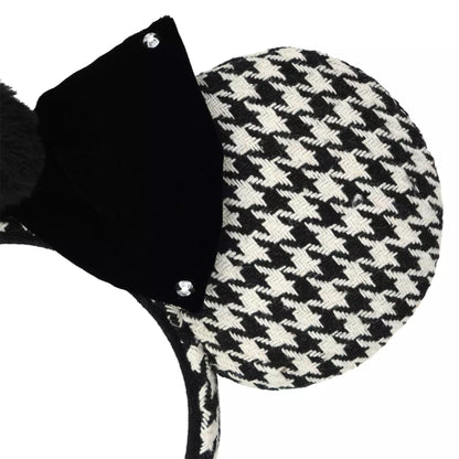 "Pre-Order" TDR - Minnie Mouse Houndstooth ears Headband
