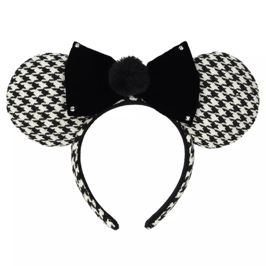 "Pre-Order" TDR - Minnie Mouse Houndstooth ears Headband