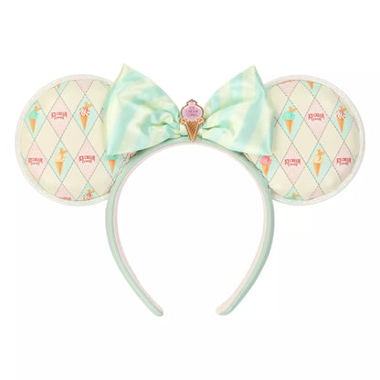 "Pre-Order" TDR - Ice Cream Cones Minnie Mouse Ears Headband