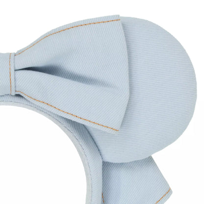 "Pre-Order" TDR - Minnie Light Blue Denim Bow Ears Headband for Adults