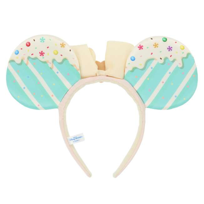 "Pre-Order" TDR - Minnie Mouse Green Ears Headband for Adults, Disney's Palpalooza: Vanellope's Sweet Pop World