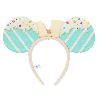 "Pre-Order" TDR - Minnie Mouse Green Ears Headband for Adults, Disney's Palpalooza: Vanellope's Sweet Pop World