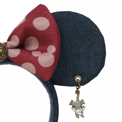 "Pre-Order" TDR - Western Wear Denim Minnie Mouse ears Headband