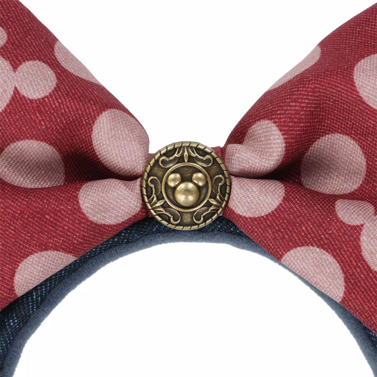 "Pre-Order" TDR - Western Wear Denim Minnie Mouse ears Headband