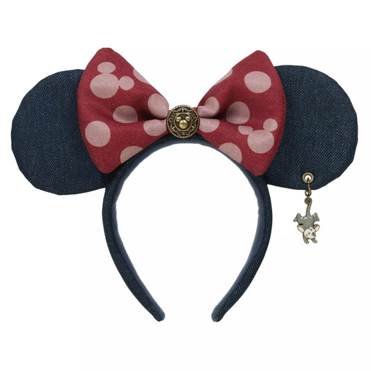 "Pre-Order" TDR - Western Wear Denim Minnie Mouse ears Headband