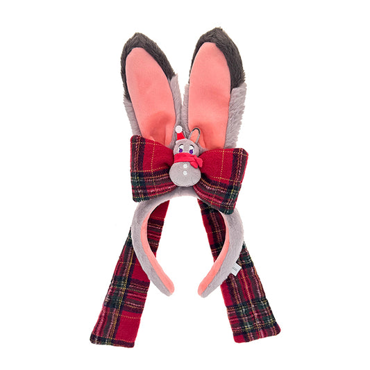 “Pre-order” HKDL - Judy Hopps Christmas Ears Headband for Adults, Zootopia, 2025 Christmas