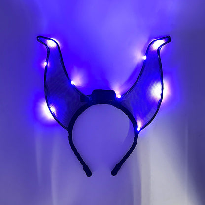 “Pre-order” HKDL - Maleficent Light-up Ear Headband for Adults, Halloween 2026