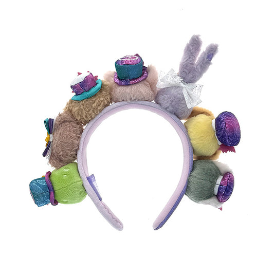 "Pre-Order" HKDL - Duffy and Friends Plush Headband (7 Friends), HKDL 20th Anniversary Grand Celebration