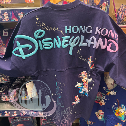 "Pre-Order" HKDL - Mickey & Friends Side Spirit Jersey for Adults, HKDL 20th Anniversary Grand Celebration