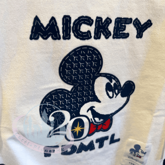 "Pre-Order" HKDL - Mickey Mouse Head T-Shirt, FDMTL Collection (HKDL 20th Anniversary Grand)