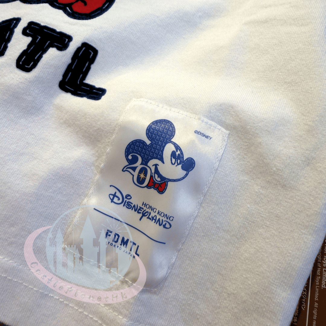 "Pre-Order" HKDL - Mickey Mouse Head T-Shirt, FDMTL Collection (HKDL 20th Anniversary Grand)