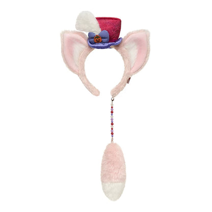 “Pre-order” SHDR - LinaBell Ears Headband with Fluffy Tail for Adults, Duffy & Friends Halloween 2026