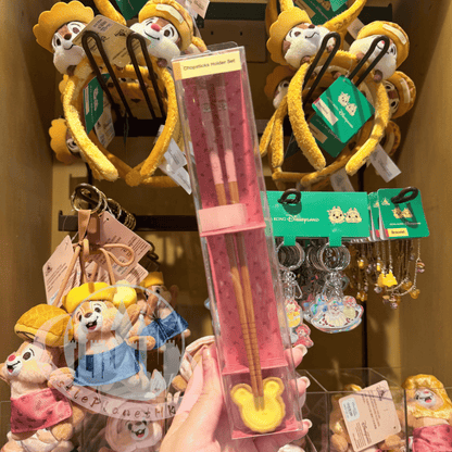 "Pre-Order" HKDL - Chip 'n' Dale Egg Tart Chopstick Set, CnD Hong Kong Cuisine 2026