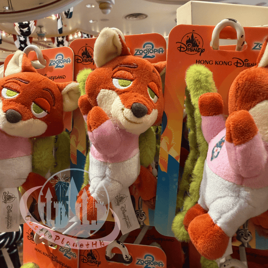 “Pre-order” HKDL - Nick Wilde Hair Clip with Hug, Zootopia