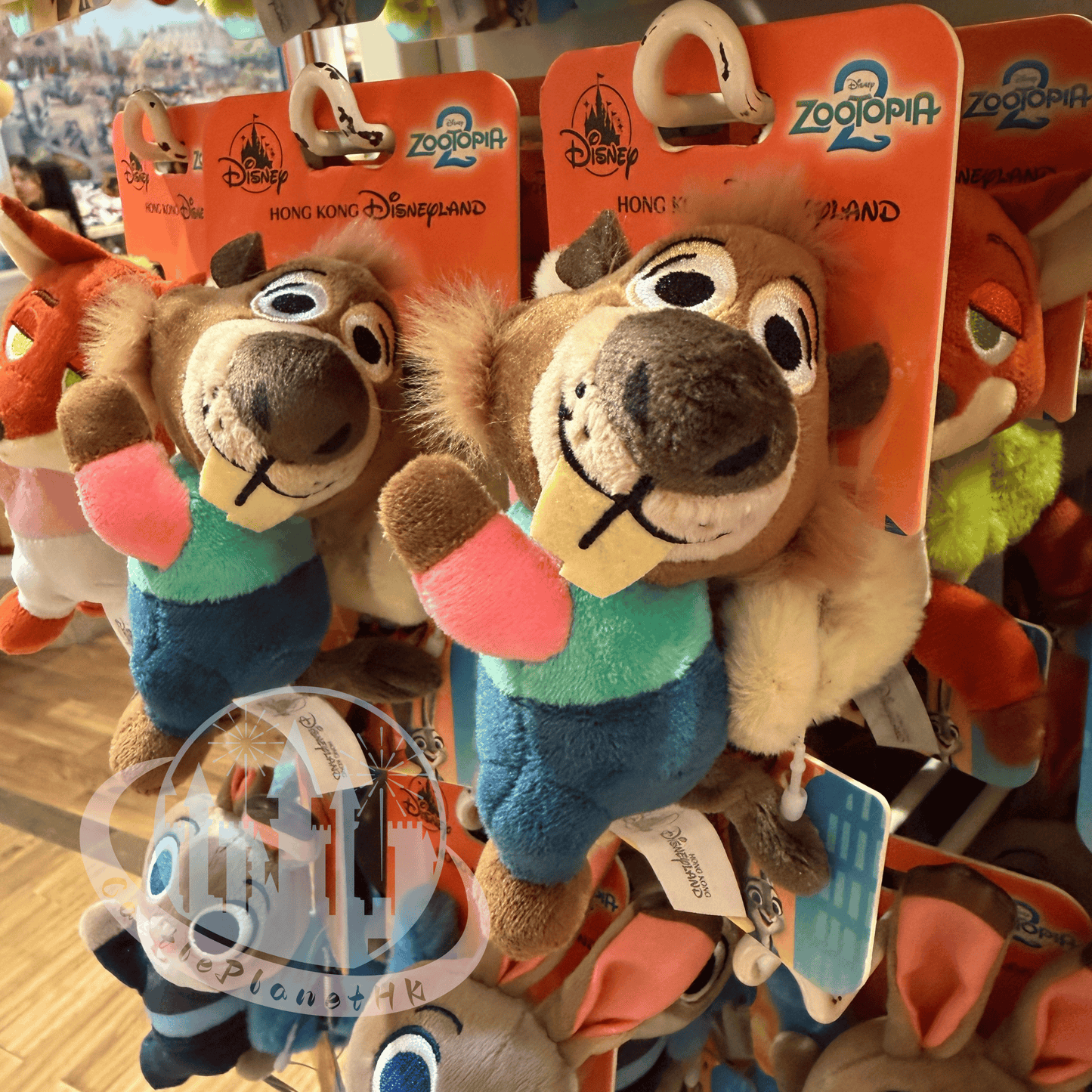 “Pre-order” HKDL - Nibbles Novelty Hair Clip with Hug, Zootopia