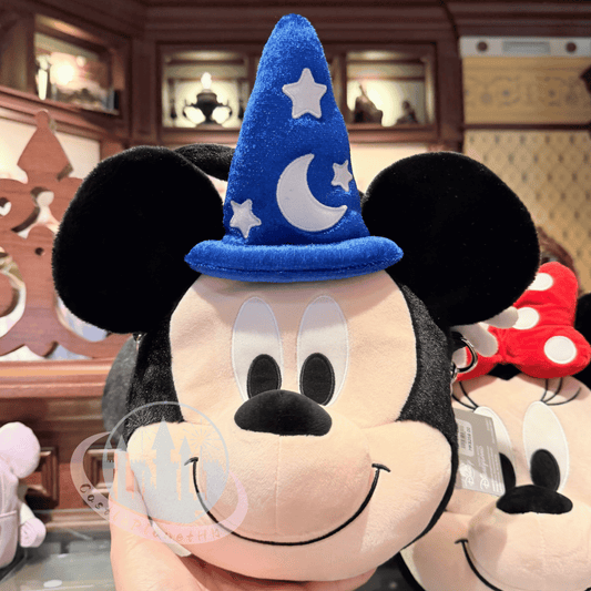 "Pre-Order" HKDL - Sorcerer Mickey Plush Face Crossbody Bag