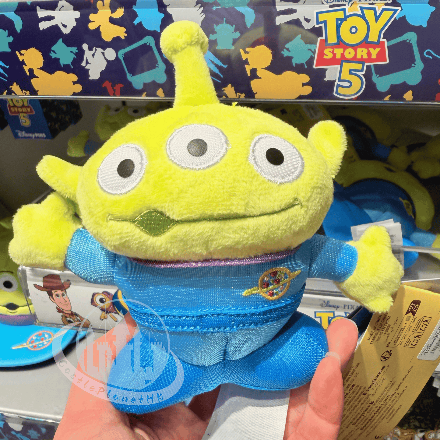 “Pre-Order” HKDL - Talking Alien/ Little Green Men Magnetic Shoulder Pal Plush, Toy Story 2026
