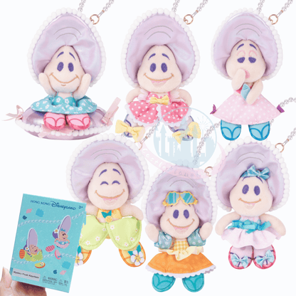 "Pre-Order" HKDL - Baby Oysters Plush Bag Charm Mystery Box, Shimmering Summer 2026