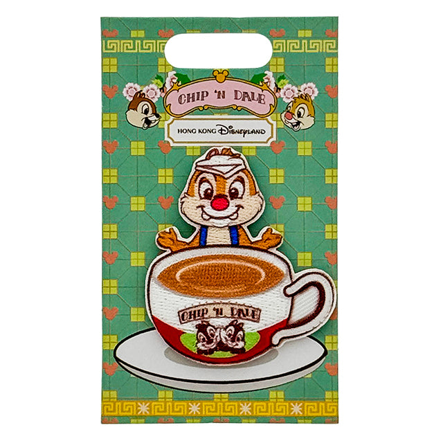 HKDL - Chip 'n' Dale Hong Kong Heritage Milk tea magnet (Chip 'n' Dale Hong Kong Heritage series)【Ready Stock】
