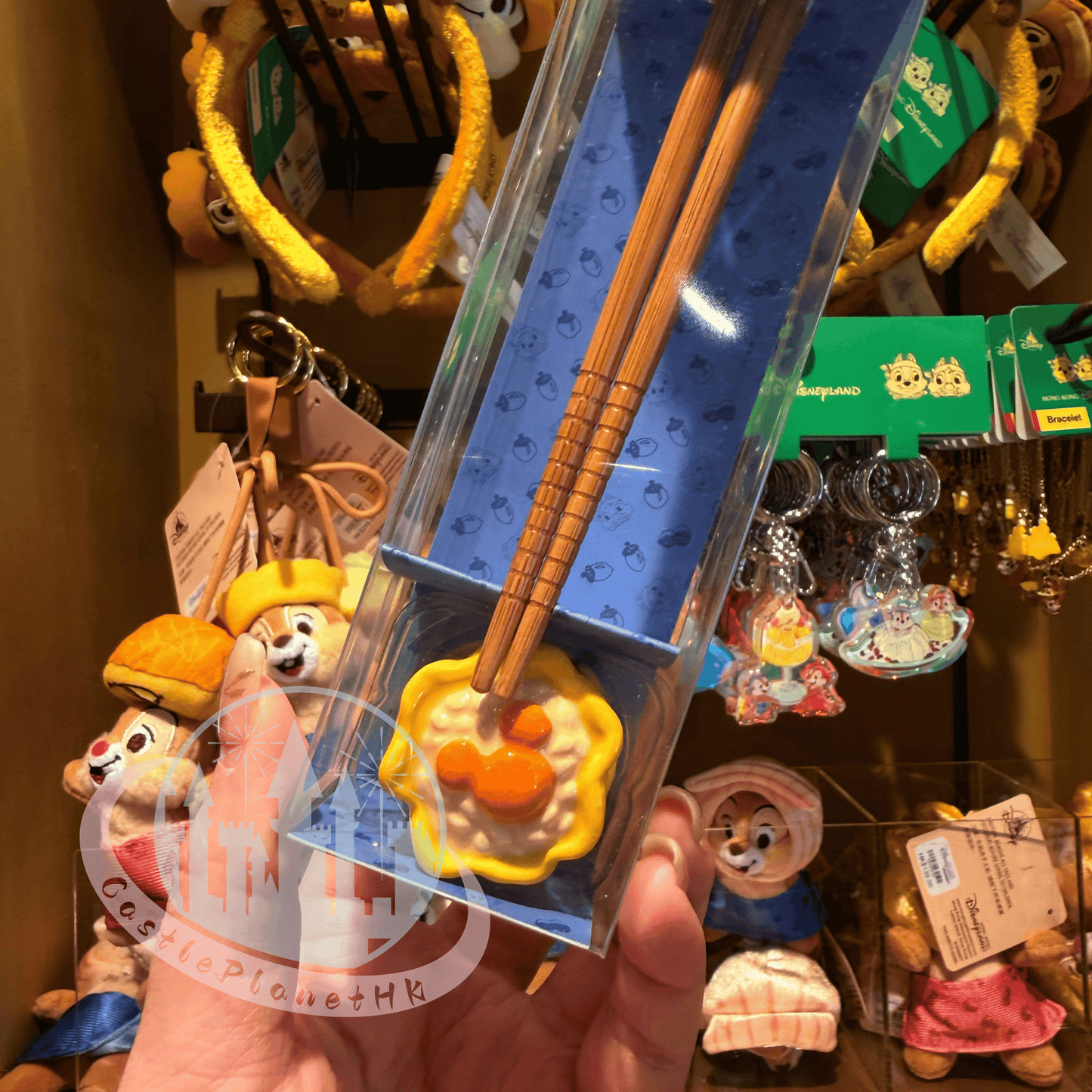 "Pre-Order" HKDL - Chip 'n' Dale Siumai Chopstick Set, CnD Hong Kong Cuisine 2026