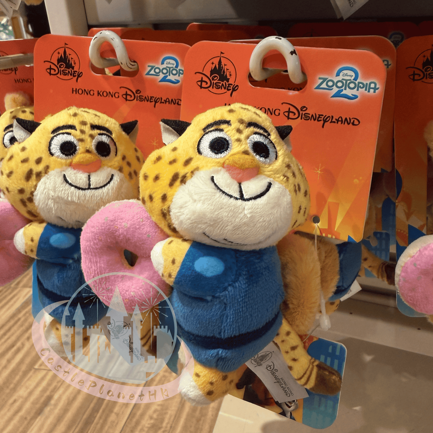 “Pre-order” HKDL - Officer Benjamin Hair Clip with Hug, Zootopia